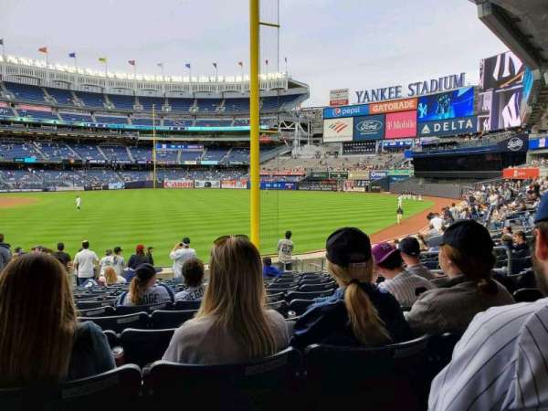 Yankee Stadium, section: 108, row: 14, seat: 10