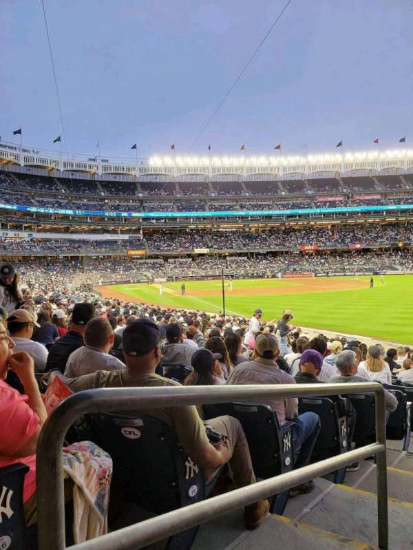 Yankee Stadium, section: 108, row: 13, seat: 15