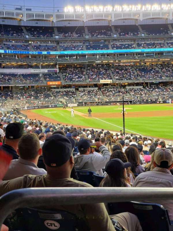 Yankee Stadium, section: 108, row: 13, seat: 15