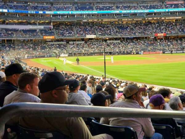 Yankee Stadium, section: 108, row: 13, seat: 15