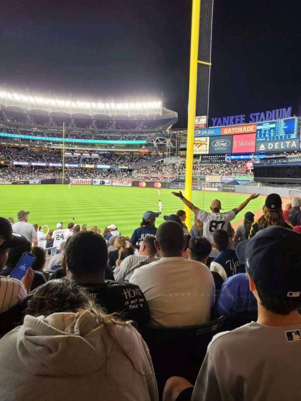Yankee Stadium, section: 108, row: 13, seat: 14