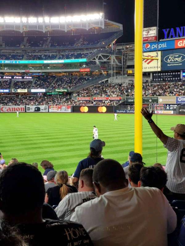 Yankee Stadium, section: 108, row: 13, seat: 14
