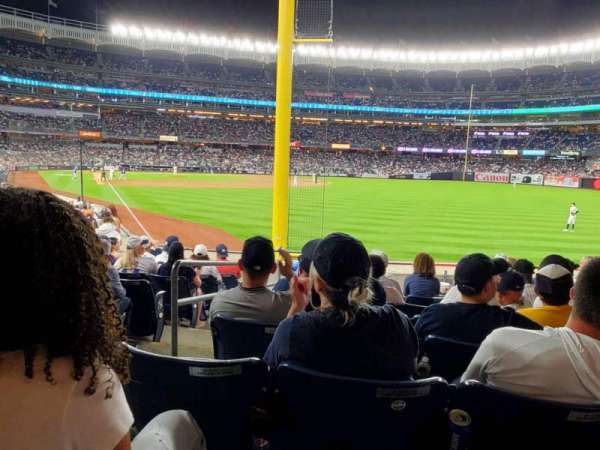 Yankee Stadium, section: 107, row: 9, seat: 14