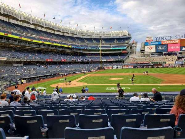 Yankee Stadium, section: 117A, row: 13, seat: 5