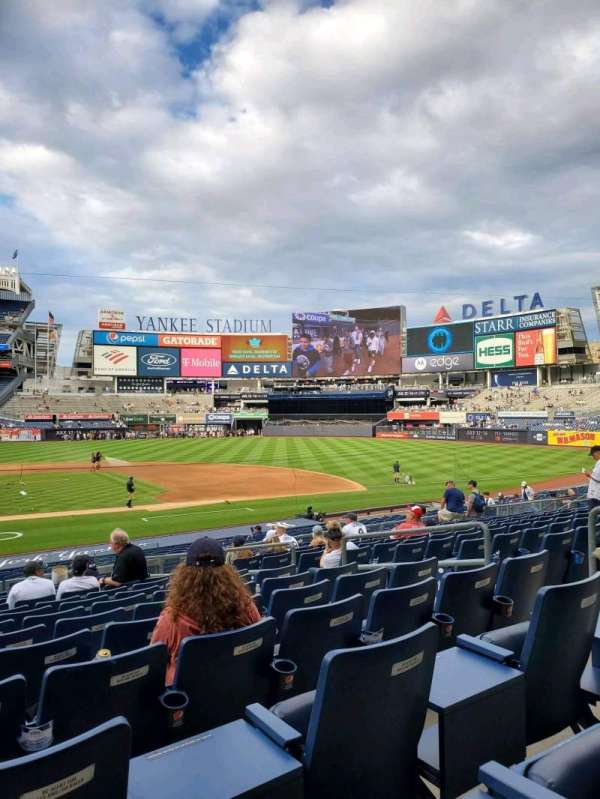 Yankee Stadium, section: 117A, row: 13, seat: 5