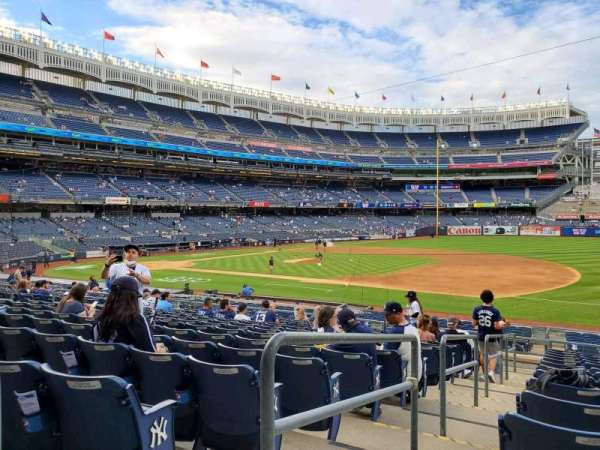 Yankee Stadium, section: 114A, row: 14, seat: 16