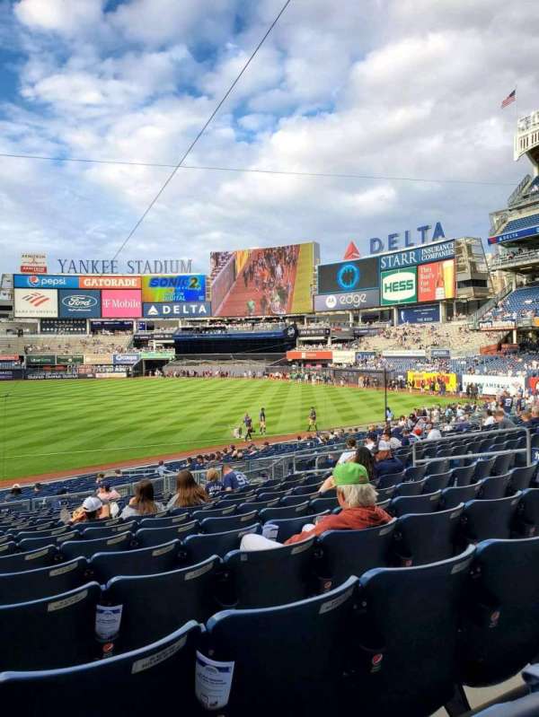 Yankee Stadium, section: 114A, row: 14, seat: 15