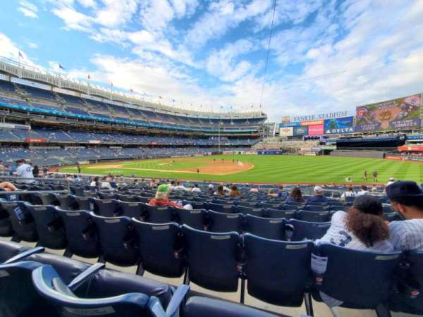 Yankee Stadium, section: 114A, row: 14, seat: 8