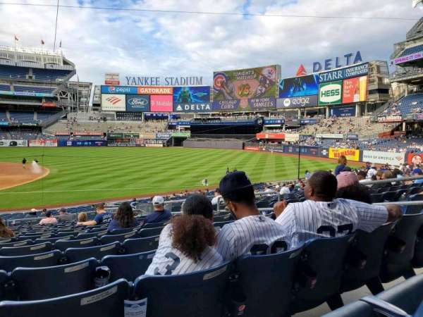 Yankee Stadium, section: 114A, row: 14, seat: 8