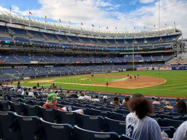 Yankee Stadium, section: 114A, row: 14, seat: 6