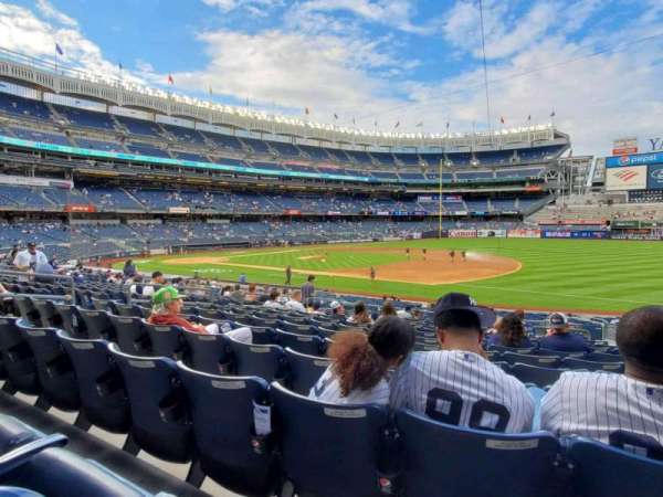 Yankee Stadium, section: 114A, row: 14, seat: 5