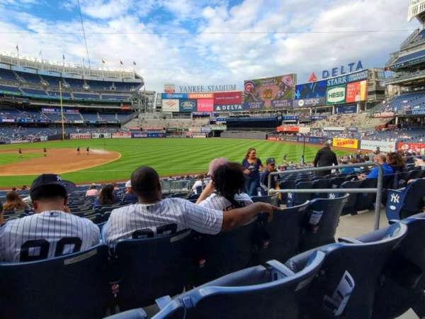 Yankee Stadium, section: 114A, row: 14, seat: 5