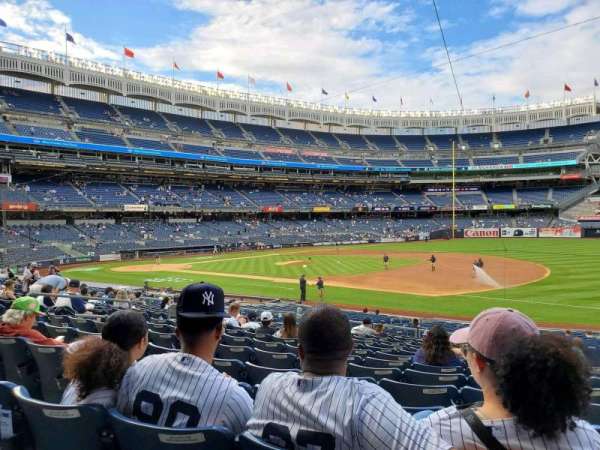 Yankee Stadium, section: 114A, row: 14, seat: 3