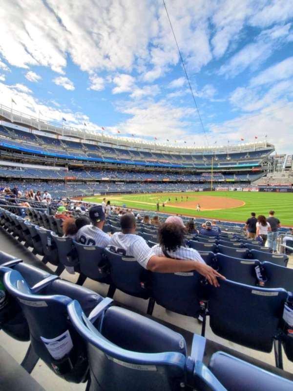 Yankee Stadium, section: 114A, row: 14, seat: 2
