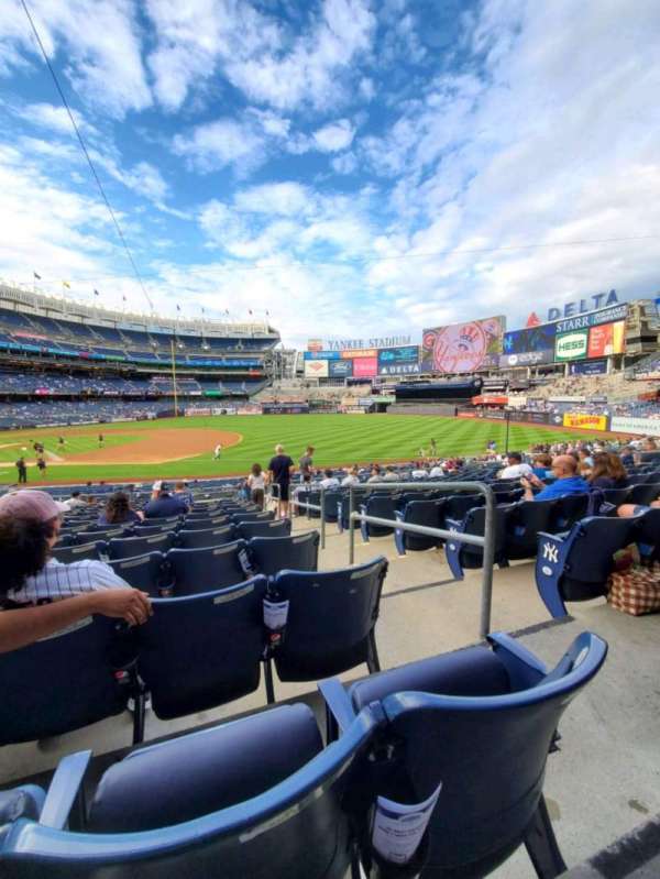 Yankee Stadium, section: 114A, row: 14, seat: 2