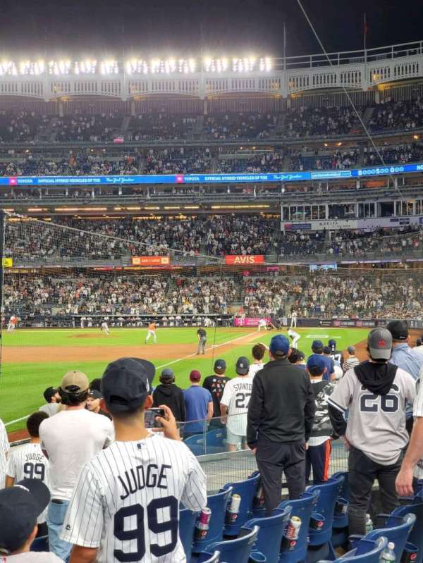 Yankee Stadium, section: 130, row: 7, seat: 2