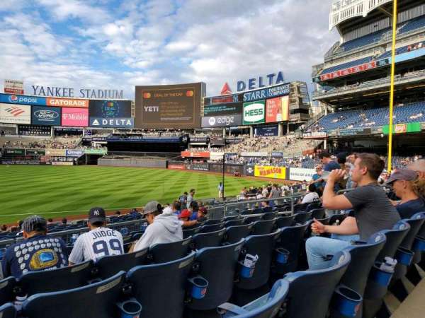 Yankee Stadium, section: 113, row: 7, seat: 12