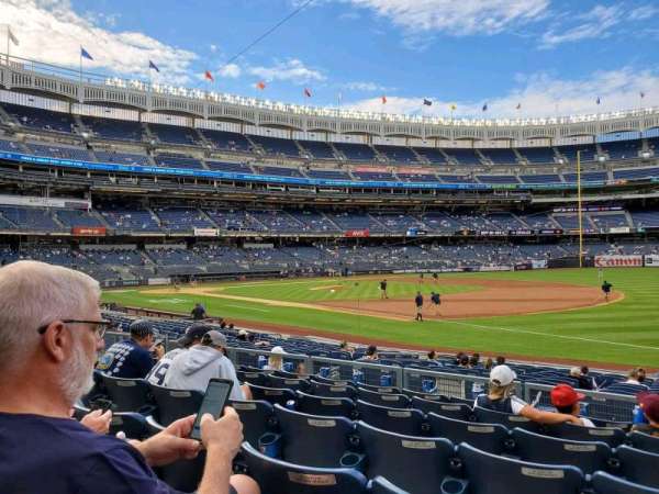Yankee Stadium, section: 113, row: 7, seat: 2