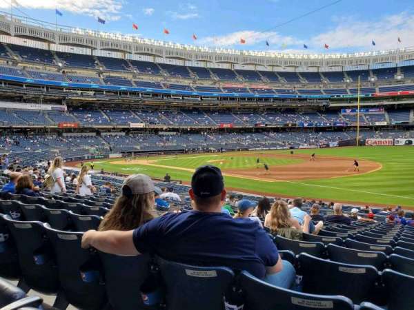 Yankee Stadium, section: 113, row: 15, seat: 1
