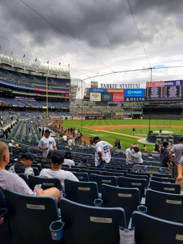 Yankee Stadium, section: 120B, row: 11, seat: 1