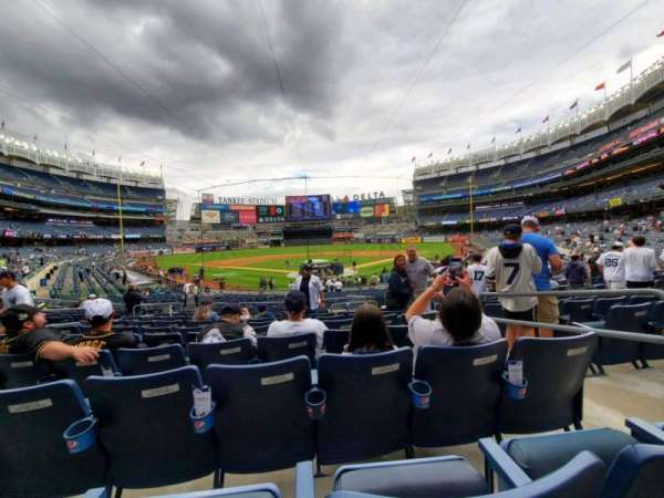 Yankee Stadium, section: 120B, row: 11, seat: 3