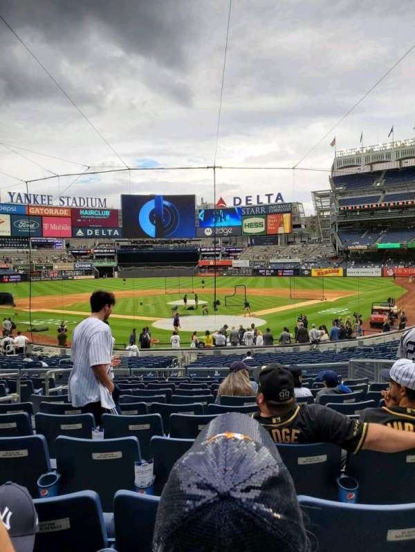 Yankee Stadium, section: 120B, row: 11, seat: 6