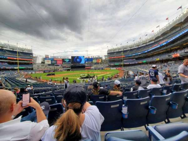 Yankee Stadium, section: 120B, row: 11, seat: 6