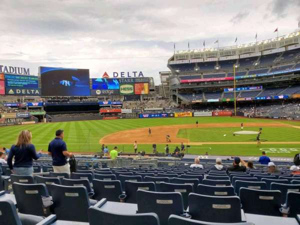 Yankee Stadium, section: 124, row: 14, seat: 8