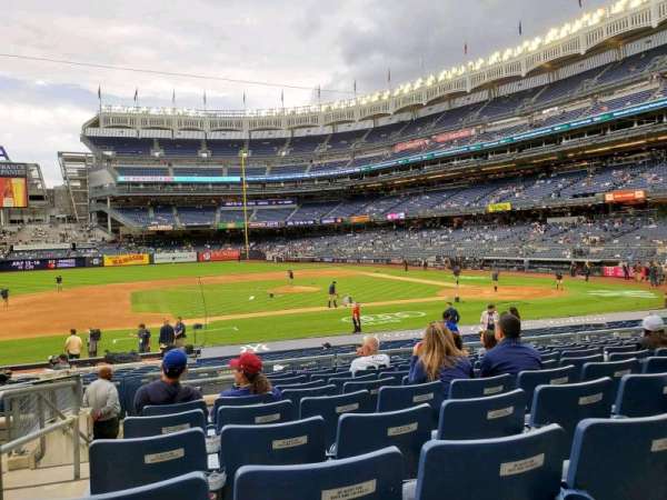 Yankee Stadium, section: 124, row: 10, seat: 18