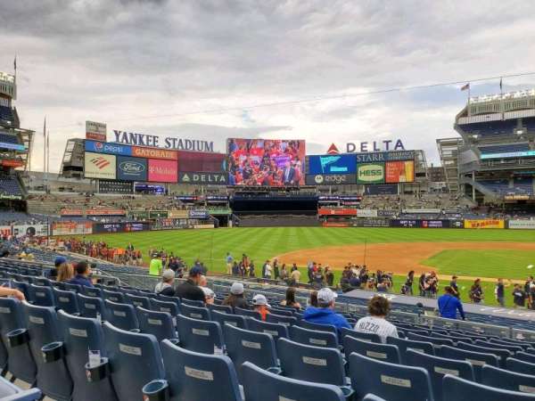 Yankee Stadium, section: 124, row: 10, seat: 1