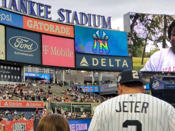 Yankee Stadium, section: 130, row: 7, seat: 2