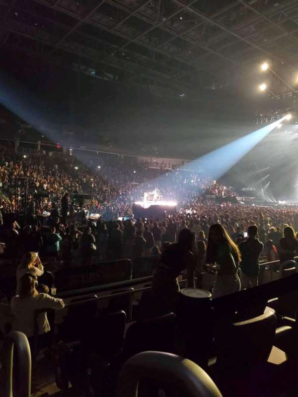 UBS Arena, section: 106, row: 7, seat: 1