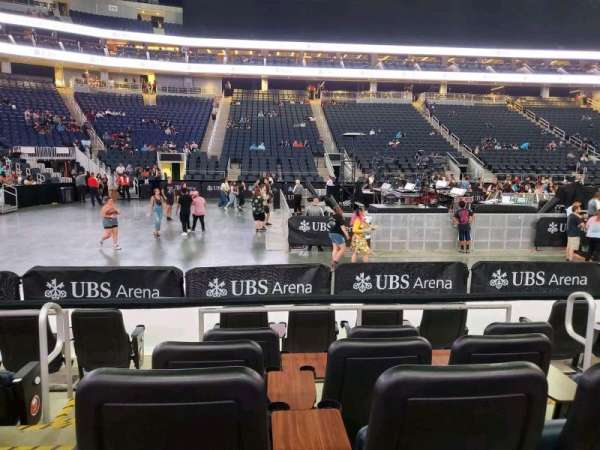 UBS Arena, section: 105, row: 7, seat: 22