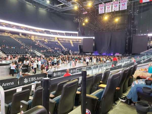 UBS Arena, section: 105, row: 7, seat: 19