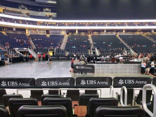 UBS Arena, section: 105, row: 7, seat: 19