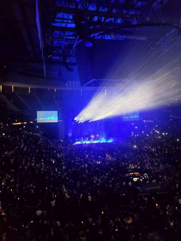 Prudential Center, section: 101, row: 1, seat: 10