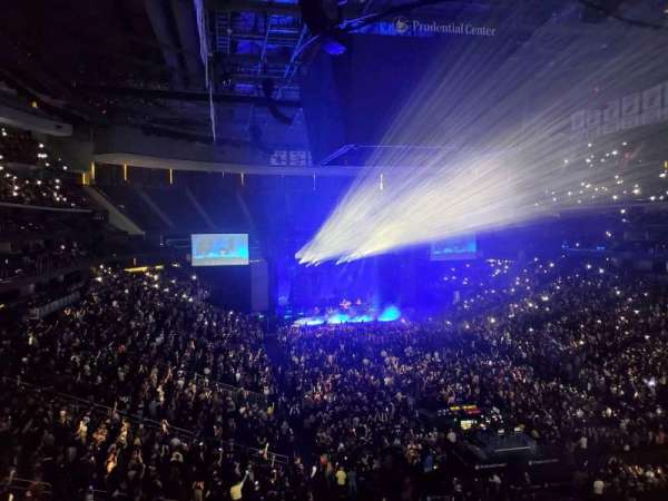 Prudential Center, section: 101, row: 1, seat: 10