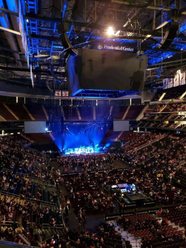 Prudential Center, section: 101, row: 1, seat: 8