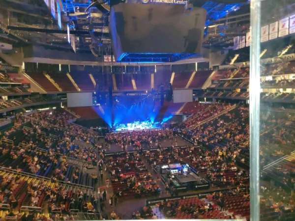 Prudential Center, section: 101, row: 1, seat: 1