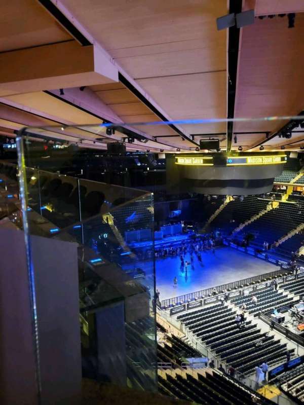 Madison Square Garden, section: 301, row: 1, seat: 1