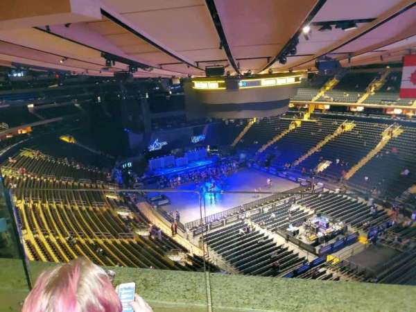 Madison Square Garden, section: 301, row: 2, seat: 5