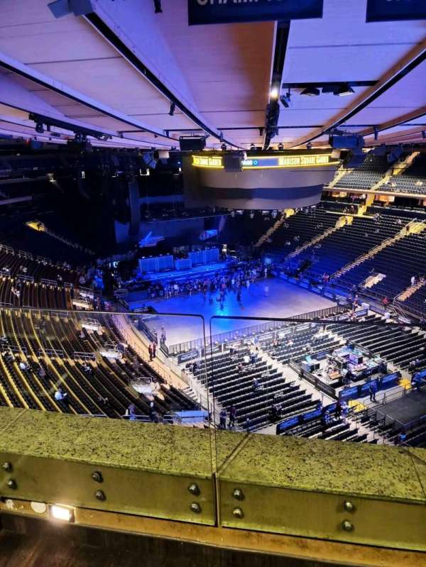 Madison Square Garden, section: 301, row: 2, seat: 13