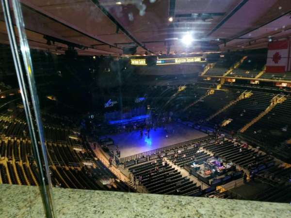 Madison Square Garden, section: 301, row: 1, seat: 13