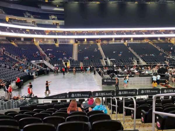 UBS Arena, section: 106, row: 14, seat: 2
