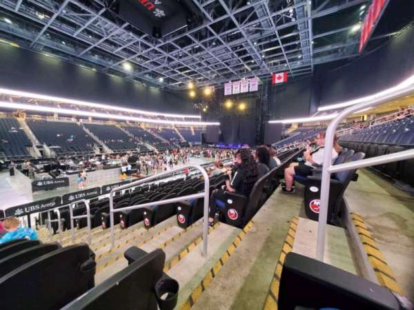 UBS Arena, section: 106, row: 14, seat: 2