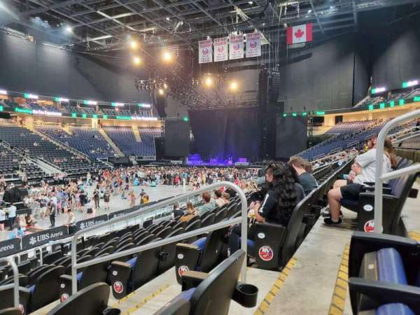UBS Arena, section: 106, row: 14, seat: 4