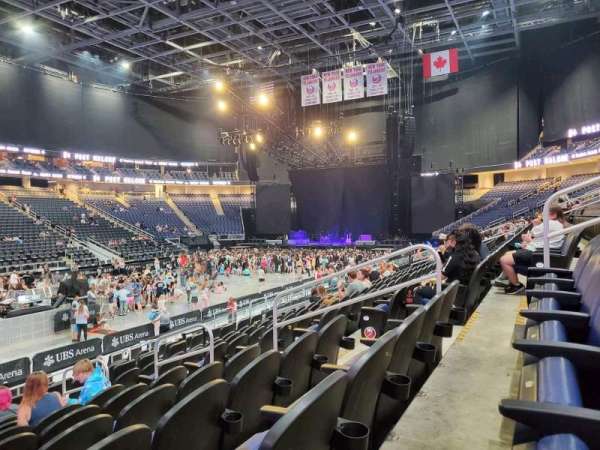 UBS Arena, section: 106, row: 14, seat: 8