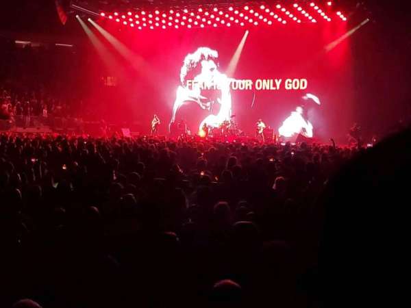 Madison Square Garden, section: 106, row: 1, seat: 1