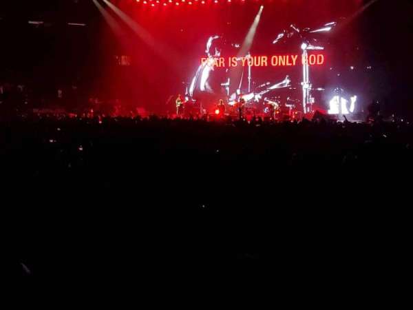 Madison Square Garden, section: 106, row: 1, seat: 1