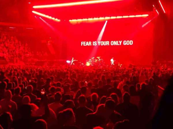 Madison Square Garden, section: 106, row: 1, seat: 1